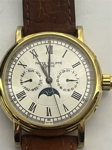 vintage patek philippe 5052 18k 750 price|patek 5052 for sale.